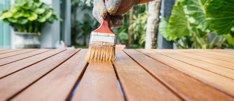 Staining Wood in High humidity can ruin the wood