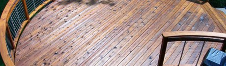 Cedar Decking