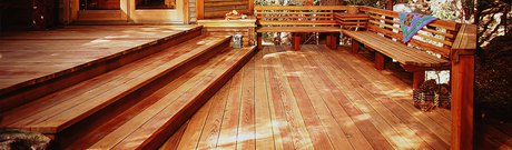 Redwood Decking